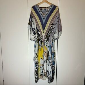 Anthropologie Bl-nk V-Neck Kaftan